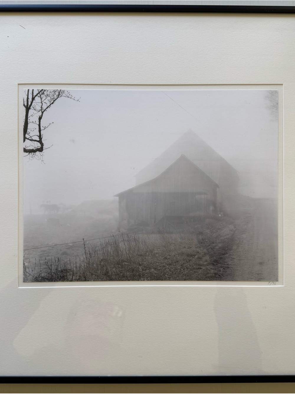 John Sheldon Fine Art Photograph, limited edition 1/96, 8”x10” Contact Print